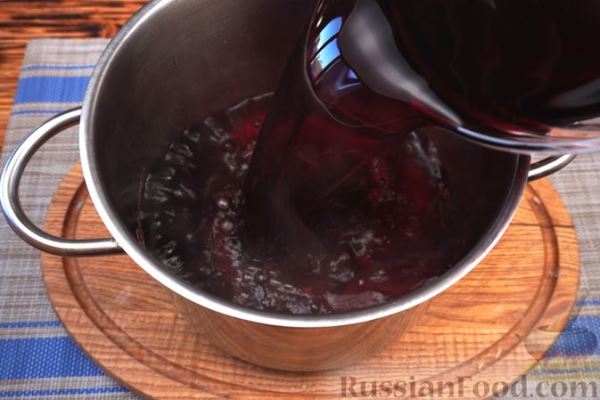 Гранатовый глинтвейн из красного вина