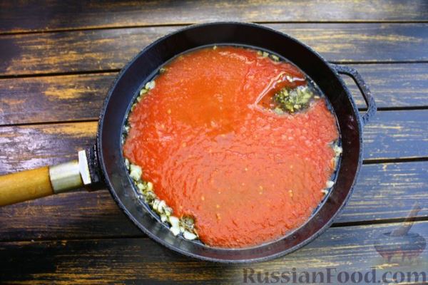 Ньокки, запечённые с томатным соусом (в духовке)