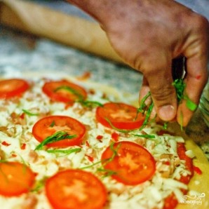 Итальянская пицца "Маргарита"